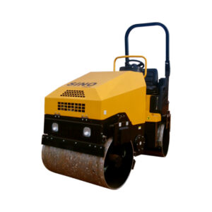 Ride-On Vibrating Drum Roller